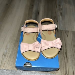 Baby girl Stride Rite sandal.